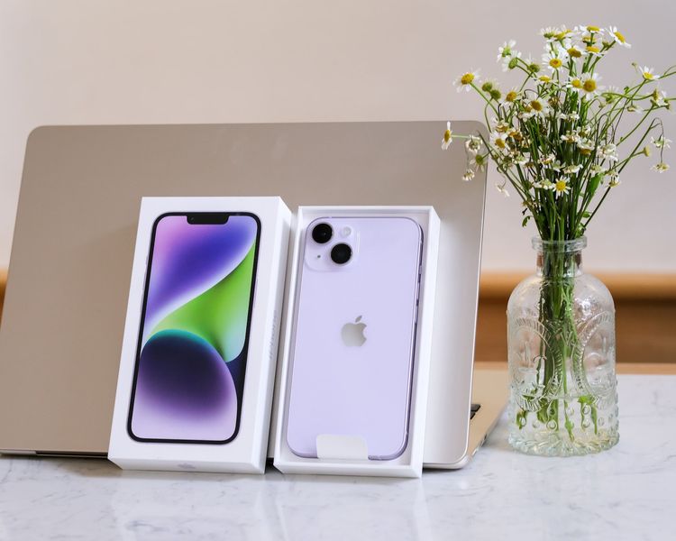 iPhone 14（128GB）結帳現折1,510元。業者提供