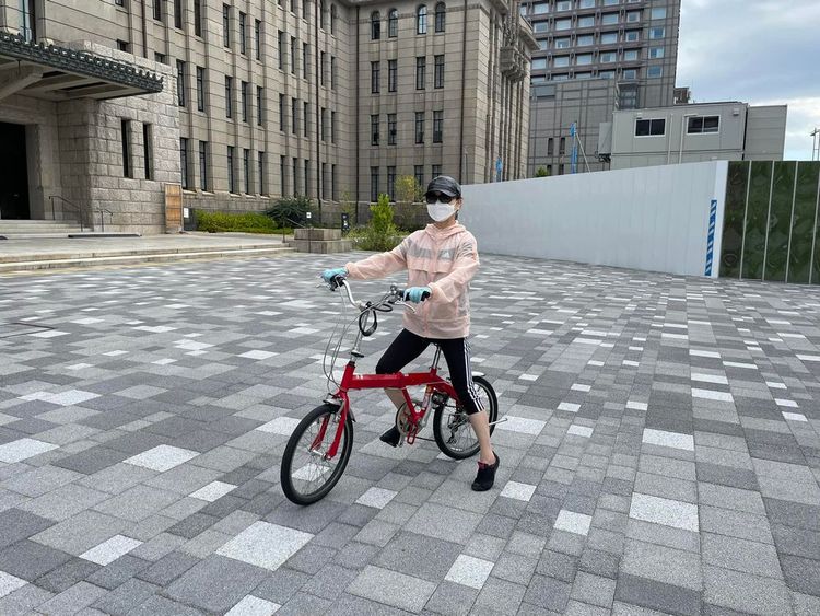 周玉蔻分享自己人已在日本京都。翻攝周玉蔻臉書