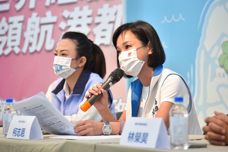 柯志恩表示，當選後將翻轉高雄市青年低薪。讀者提供