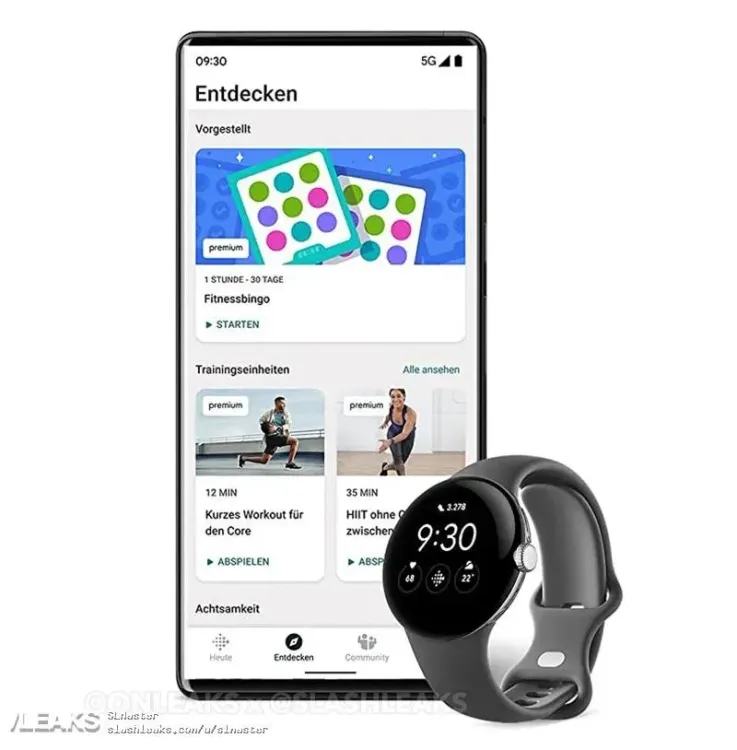 支援fitbit app。取自OnLeaks