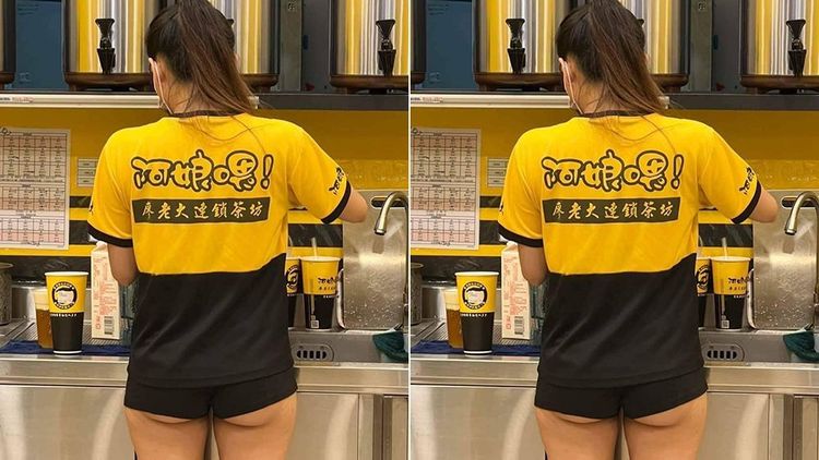 就是這張照片，在爆系社團引發熱議。引自爆廢公社