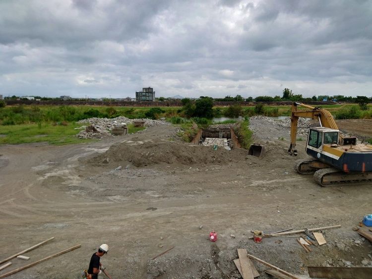 颱風來襲，經濟部水利署第一河川局已完成在建工程防汛整備。一河局提供