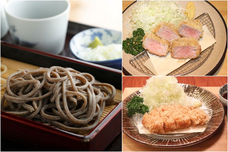 提供蕎麥麵店難得一見的炸豬排料理，使用低溫費時的炸法，保留住豬肉本身的清甜脂質 。ⒸStyLe.inc.，未經授權請勿使用