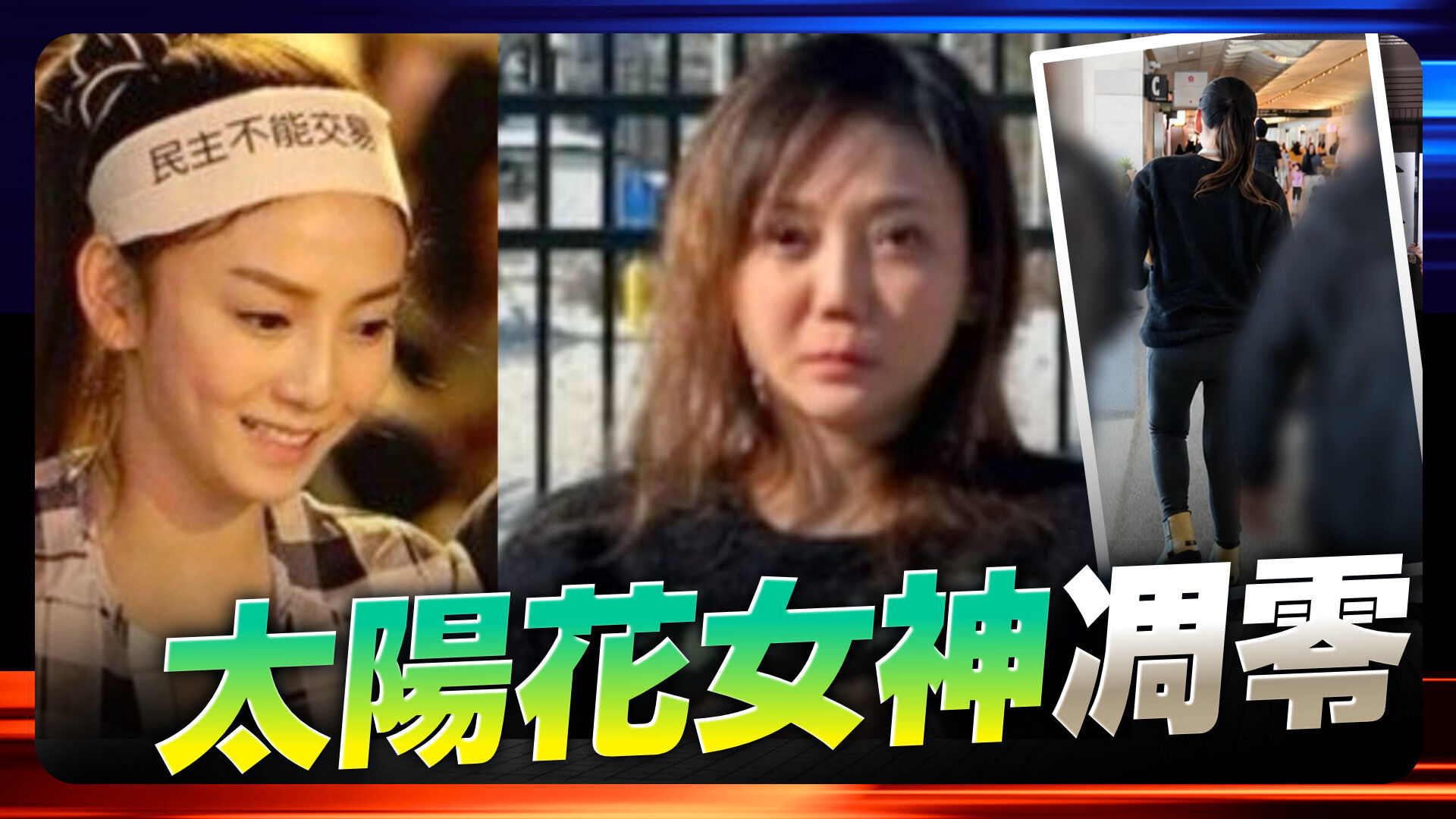 太陽花女神凋零