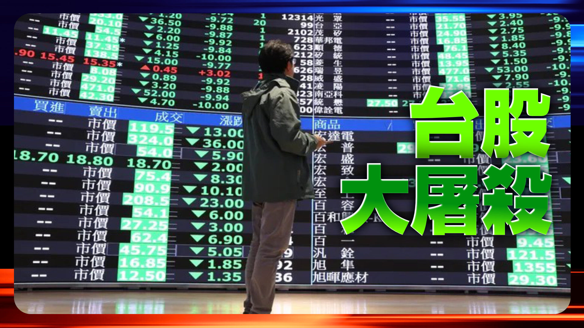 台股大屠殺