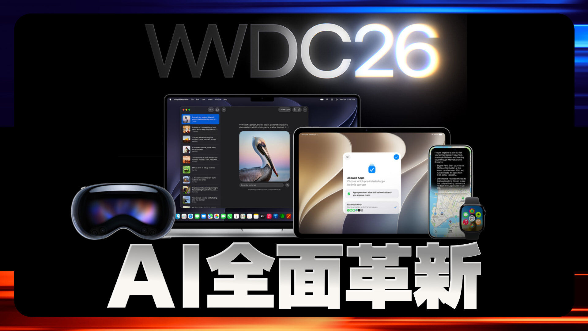 蘋果開發者大會WWDC2026登場