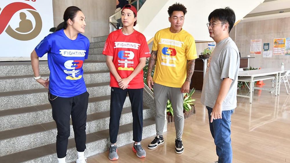全明星運動會到彰化。翻攝自謝典林臉書