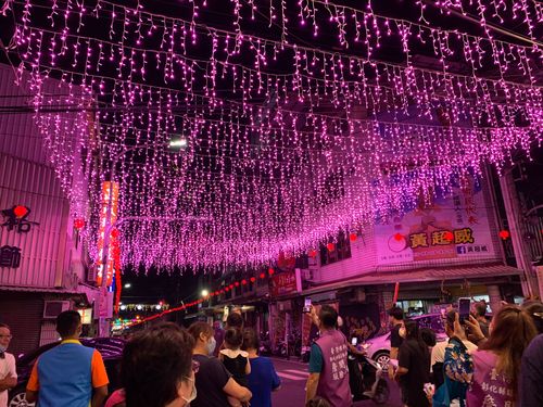 國慶連假感受客家氛圍 彰化永靖紅燈籠高高掛