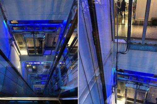 網傳中友百貨電梯墜落 業者回應:虛驚一場!