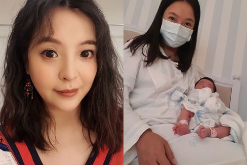 女星坐月子遇強震衝嬰兒室 看到女兒「跟她爹一樣」