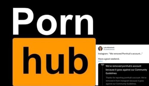 不可以色色 1300萬粉絲成人網Pornhub官方IG蒸發