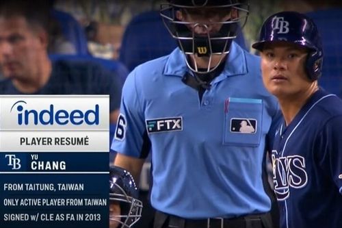 張育成上場 大聯盟轉播介紹來自台灣台東