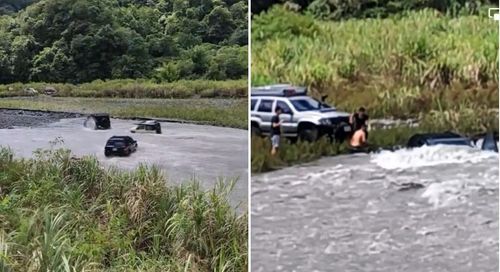 休旅車溯溪被沖走滅頂!同行多車急赴援一籌莫展 網卻酸:3好加1好