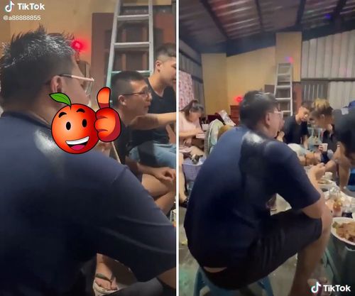 影片|中秋節烤肉閃酒大絕招!他這樣做「濕背秀」 網讚:滿身酒味卻很清醒