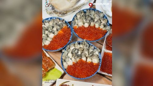來看!台南美食圖鑑 顆顆飽滿的蚵仔+鮭魚卵!網讚:今晚乒乓叫了