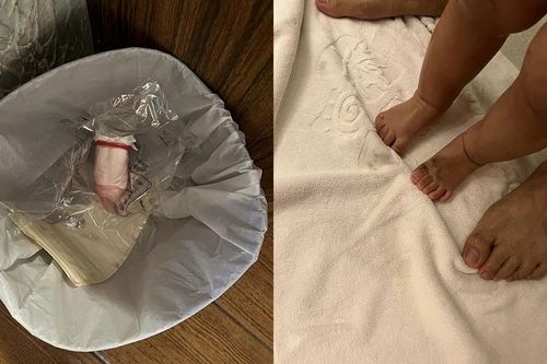 摩鐵驚魂！小寶寶拿「用過保險套」塞嘴裡　爸媽住1小時嚇壞秒退房
