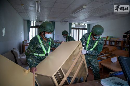 國軍支援花東震災復原 協助民眾恢復生活