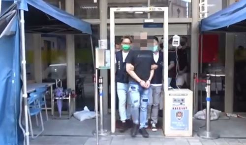 當街砍人還砸車洩憤　橫行雙北！警掃蕩竹聯幫堂口逮8人