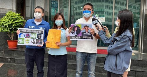 高虹安被誣指「特權」進北一女 竟是藍營聲援她!3議員參選人赴警局檢舉鄭運鵬親哥