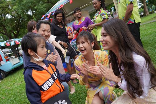 中美洲駐台大使攜手主播王淑麗做公益　助台東慢飛天使展翅