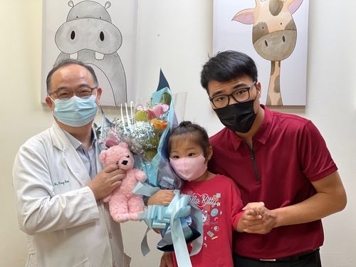 父捐造血幹細胞　治癒嗜血症2歲愛女
