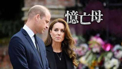 英王儲威廉剝心告白喪母黛妃之痛 為女王移靈勾起扎心回憶
