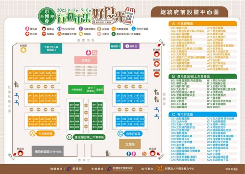 經濟部辦台灣市博會-行動市集好食光　總統府前集結80攤商