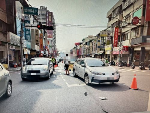 台中17歲少年無照駕車連撞4汽機車 騎士慘死瞬間畫面曝光