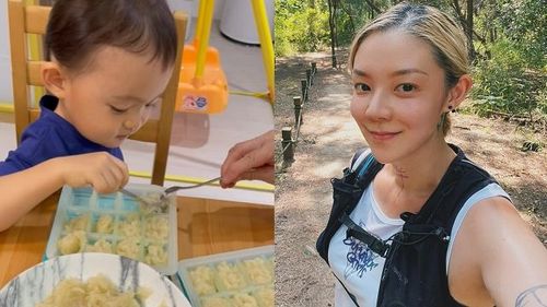 新醬陪阿嬤做冷凍蔬菜 「聖母病」魔人1句話讓歐陽靖炸裂:吃東西都要報告?