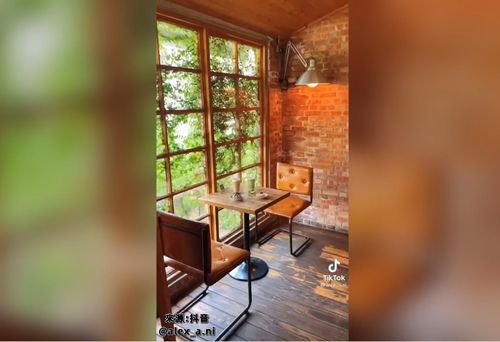 濃濃懷舊風咖啡廳 好像在歐洲渡假的感覺