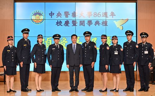 期勉新血承襲輝煌!警大86歲生日 陳宗彥:以行動支持警察工作
