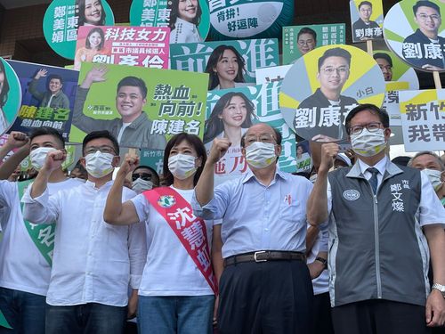 正式參選!沈慧虹登記鄭文燦當母雞 誓言新竹大建設我延續