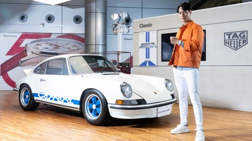 泰格豪雅抬出911 Carrera RS 2.7古董車助威　保時捷聯名錶未到貨就搶光光