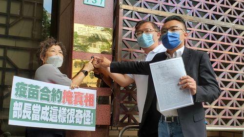 疫苗採購疑黑箱 國民黨團告發陳時中瀆職