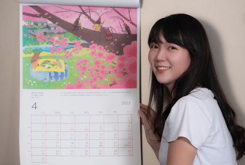 台電首度聯手台日10位新生代插畫家 2023繪本月曆預購開跑