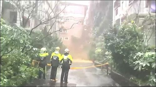 影片曝光!汐止伯爵山莊坍方近電塔 台電安全性初判結果出爐