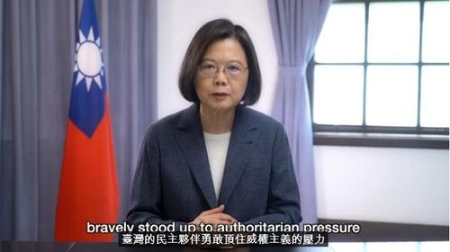 總統:威脅或脅迫 不會動搖台灣走向世界決心