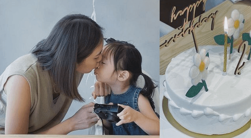 余文乐1000g早产女2岁了 王棠云生日趴宠宝贝「舍不得妳长大」