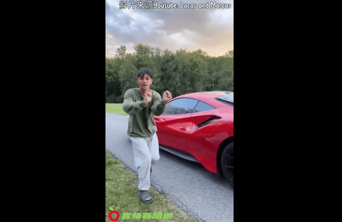 脫線酷哥耍帥不拉手煞車 追不回紅色超跑悲劇了