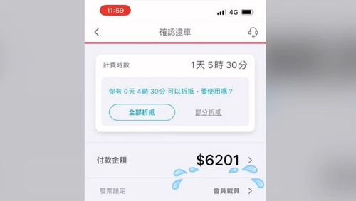 芭比Q了！以為可以台北租車台中還　他秀手機驚見噴了6千元
