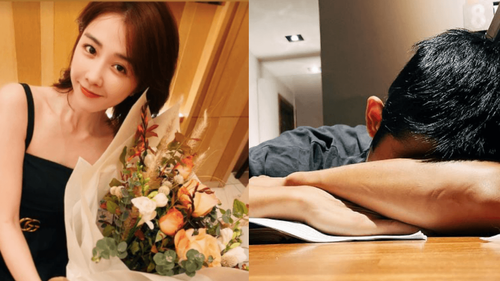 吳慷仁再忙也要陪女友過生日　累趴讓邵雨薇超心疼