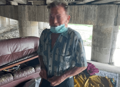 糖尿病翁躲橋下24天 離家出走原來藏洋蔥