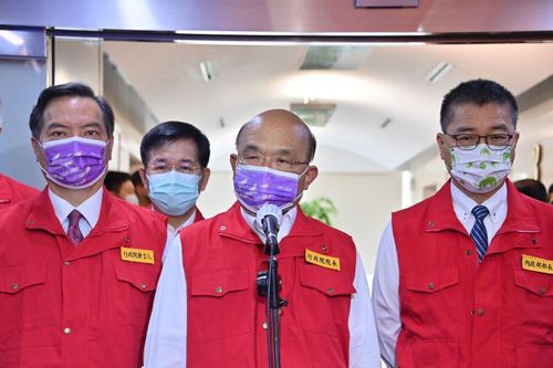 軒嵐諾來襲｜蘇貞昌：及時解決基隆缺水　呼籲國人做好防颱準備