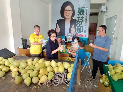 不畏中國打壓 她中秋節前夕買千斤「民主文旦」挺農民免費送