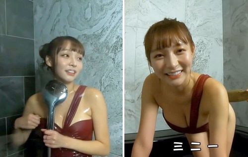 林襄出浴洗香香！跟他泡湯被打屁屁　嬌喊「再一次」原因被讚爆