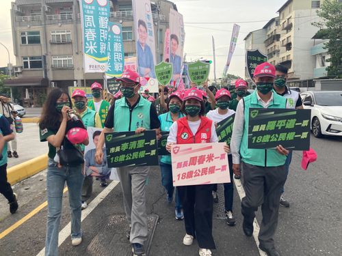 民進黨青年宣導團宣講「民主前進挺18」 國民黨蘇清泉這樣表態