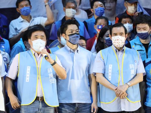 文山後援會成立蔣萬安喊團結　馬英九、郝龍斌到場相挺