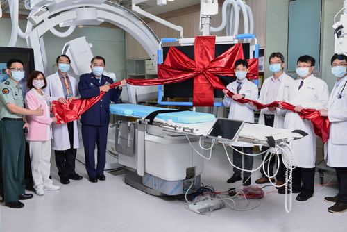 國軍桃園總院雙向心導管X光機啟用　減少顯影劑用量、降低副作用不適感