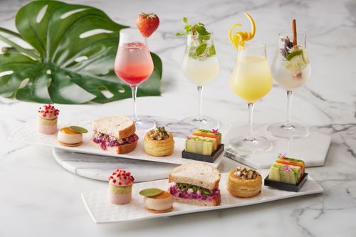 一泊二食再送美國植萃沐浴組 台北寒舍艾美推蔬食下午茶住房專案