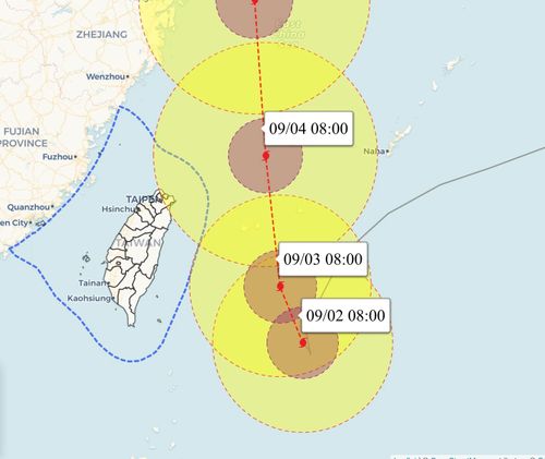 軒嵐諾颱風「陸警」機率提高！ 彭啟明曝最新路徑：暴風圈可能碰到陸地